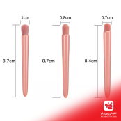 براش آرایشی ست 5 تکه هلویی