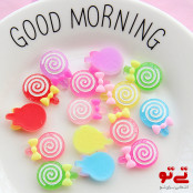 استیکر برجسته طرح آبنبات مدل2441