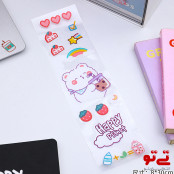 استیکر طرح خرس و خرگوش مدل2485