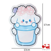 زیپ کیپ پلاستیکی طرح کرومی مدل 2607