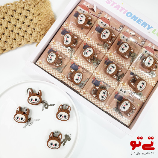 قفل فانتزی طرح لبوبو مدل2611