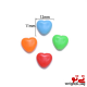 لوازم جانبی DIY طرح قلب مدل مهره تو خالی در رنگهای مختلف
