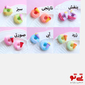 استیکر برجسته طرح دونات و بستنی مدل 2468