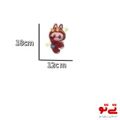 زیپ کیپ فانتزی طرح لبوبو مدل2638