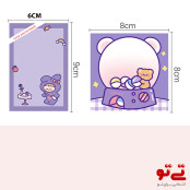 استیک نوت طرح خرس مدل2492