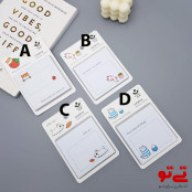 استیک نوت طرح گربه مدل2557