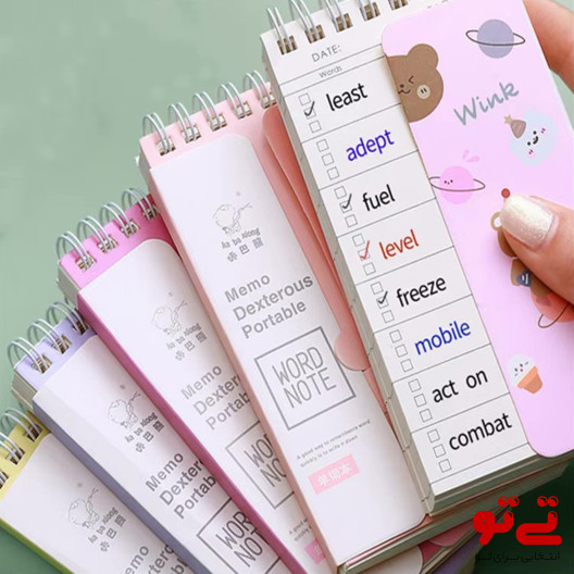 دفترچه لغت طرح خرس مدل2581