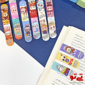 نشانه گذار کتاب 6تایی طرح لبوبو مدل2653