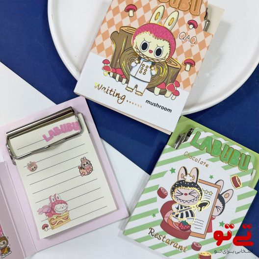 کاغذ یادداشت طرح لبوبو مدل2651