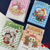 کاغذ یادداشت طرح لبوبو مدل2651