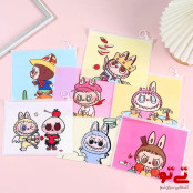 کاور پلاستیکی A5 طرح لبوبو مدل2649