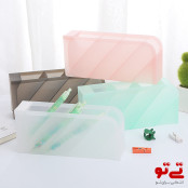 جاقلمی رومیزی شفاف مدل2501