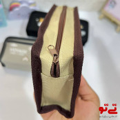 جامدادی برزنتی دوزیپ طرح خرس و خرگوش مدل2536