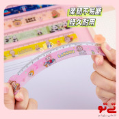 خط کش 15 سانتی طرح لبوبو مدل2639