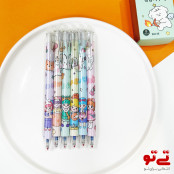 خودکار پاک کن دار کلیکی طرح دختر مدل2593