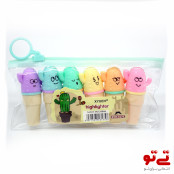 ماژیک هایلایتر طرح کاکتوس مدل2528