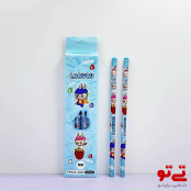 مداد مشکی 12تایی طرح لبوبو مدل2621