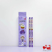 مداد مشکی 12تایی طرح لبوبو مدل2621