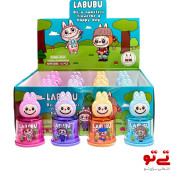 مدادتراش مخزن دار 2قلو طرح لبوبو مدل2608