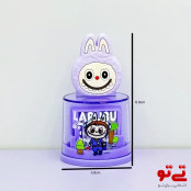 مدادتراش مخزن دار 2قلو طرح لبوبو مدل2608