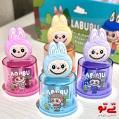 مدادتراش مخزن دار 2قلو طرح لبوبو مدل2608