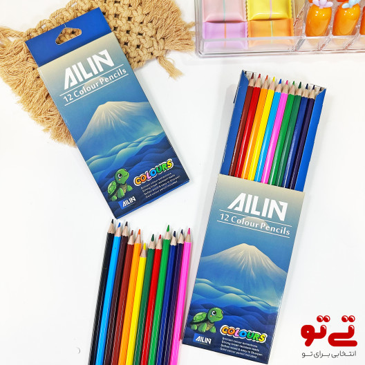 مدادرنگی 12 رنگ مدل2600