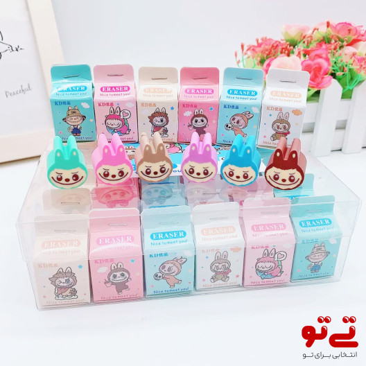 پاکن شیر پاکتی طرح لبوبو مدل2617