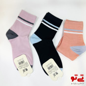 جوراب ساق دار ساده مدل2597