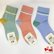 جوراب ساق دار ساده مدل2597