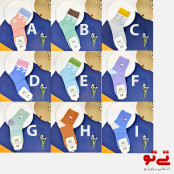 جوراب ساقدار نخی مدل2579