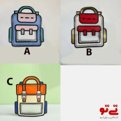 زیپ کیپ فانتزی طرح کیف مدل2515