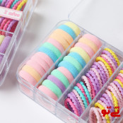 ست کش مو و کلیپس رنگی مدل2444