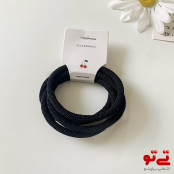 کش مو 5تایی مشکی مدل2450