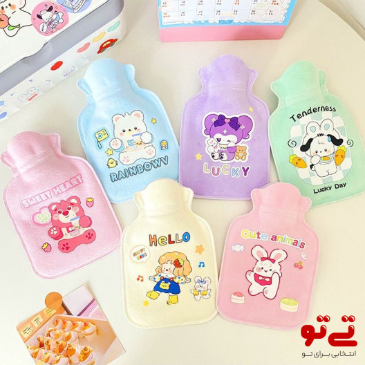 کیسه آبگرم پولیشی طرح کیوت مدل2595