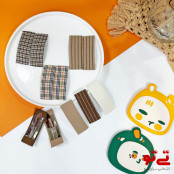 گیره مو تق تقی طرح دار مدل2588