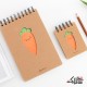 دفترچه سیمی طرح هویج