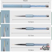 قلم طراحی ناخن سایز مختلف