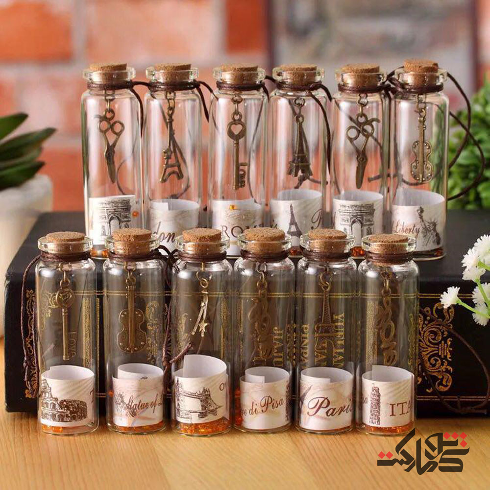 بطری عشق طرح دار مدل 312